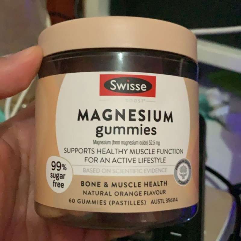 Jual (dijamin Original) Swisse Ultiboost Magnesium Gummies 60 Gummies