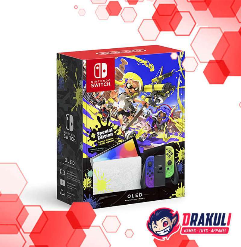 Jual Nintendo Switch Console OLED Splatoon 3 Edition (Asia/English) di ...