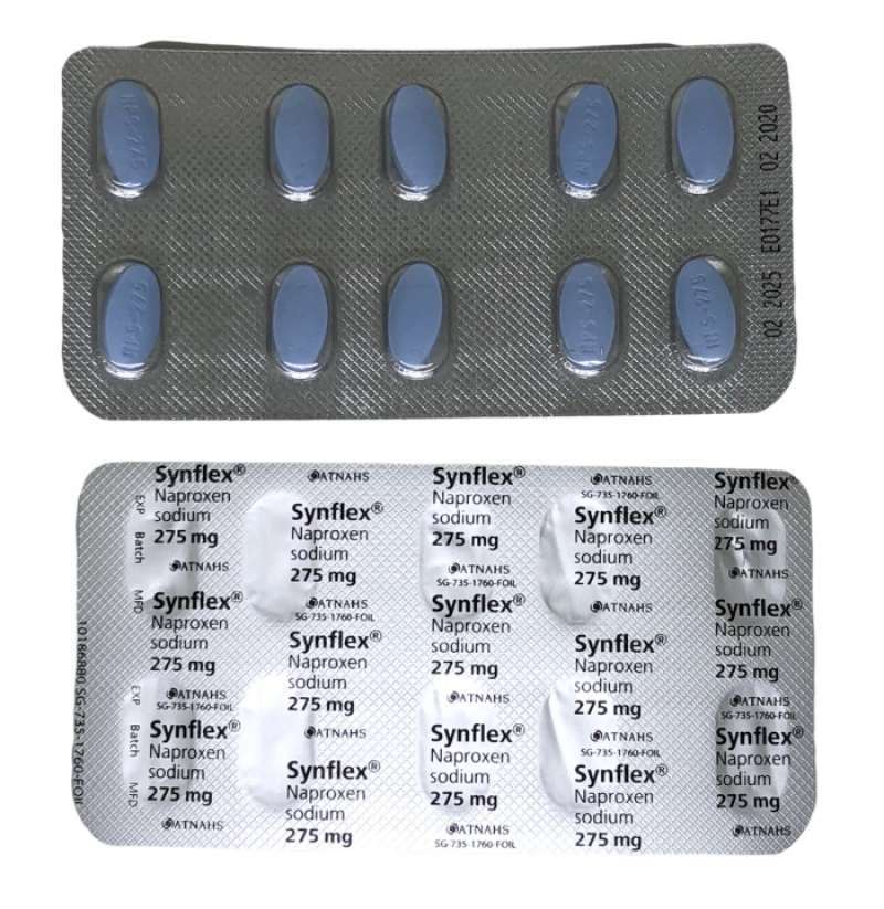 Jual Synflex 275mg Strip Naproxen Sodium Atnahs Tablet Import Singapore