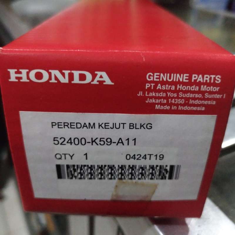 Promo Shock breaker belakang Vario 150 led K59 Ori Ahm Diskon 5% di