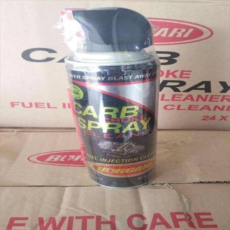 Jual Carburator Carb Choke Spray Fuel Injection Cleaner Burgari 500 ml