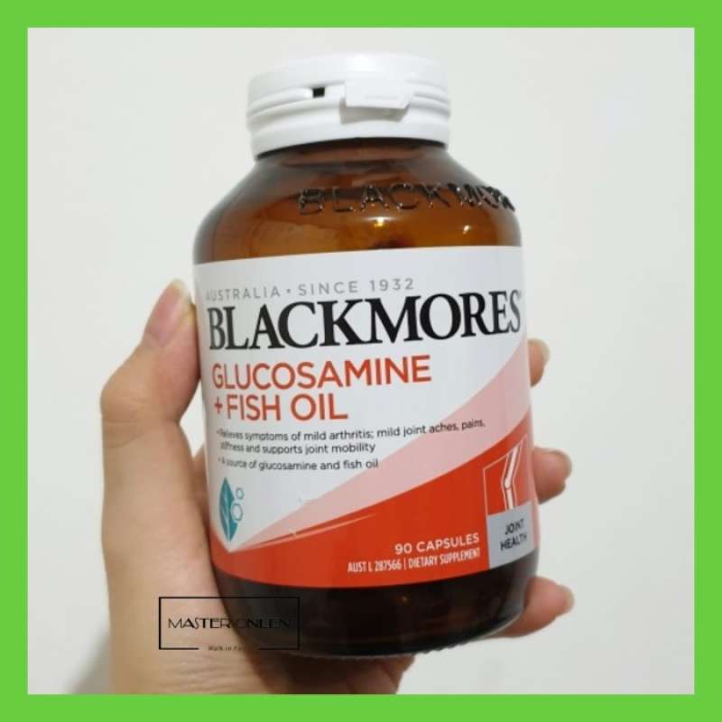 Jual (dijamin Asli) Blackmores Glucosamine + Fish Oil 90 Capsules Di