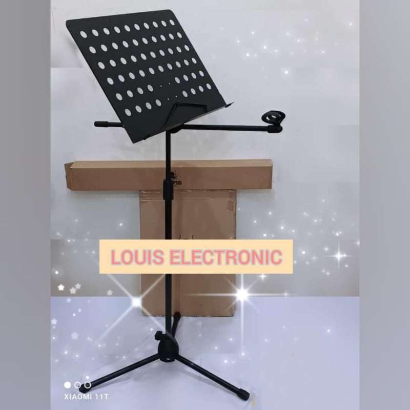 Jual Professional Stand Book + Stand Microphone Kualitas Bagus di