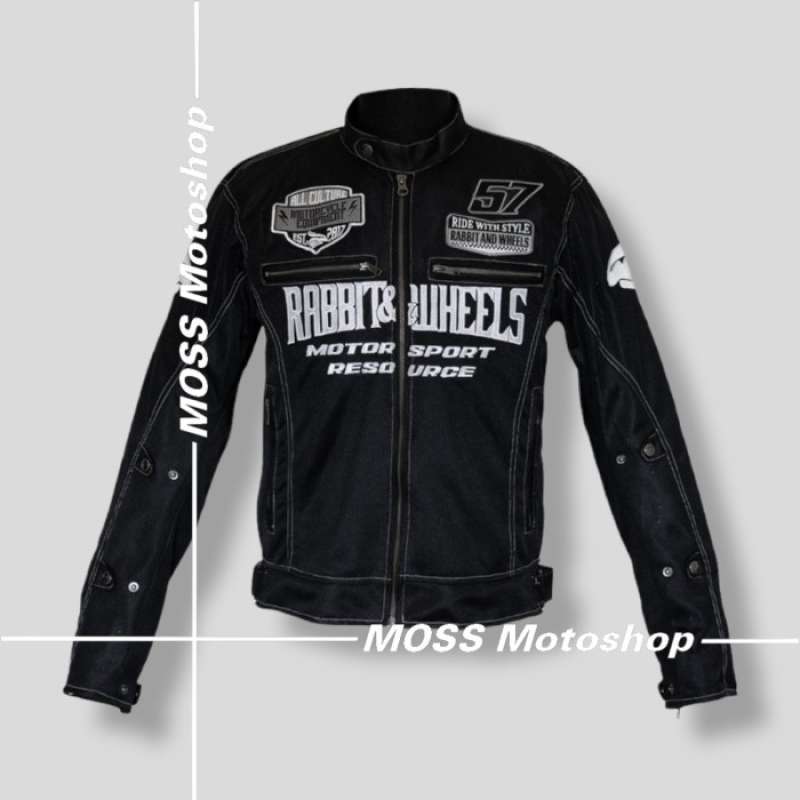 Jual Jaket Motor RABBIT & WHEELS MIDNIGHT 2022 Original Product di ...