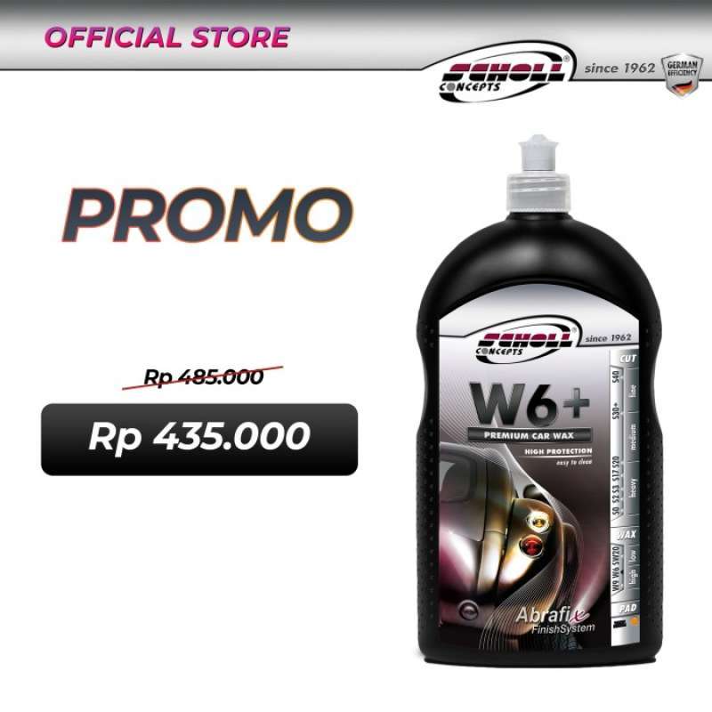 Promo Scholl Concepts W6+ Premium Paint Sealant Highest Paint