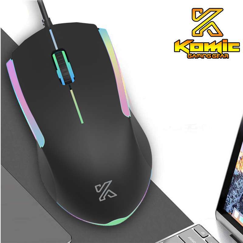 Promo Mouse Gaming/ Gaming Mouse Terlaris Komic Mg-m016 Diskon 61% Di ...