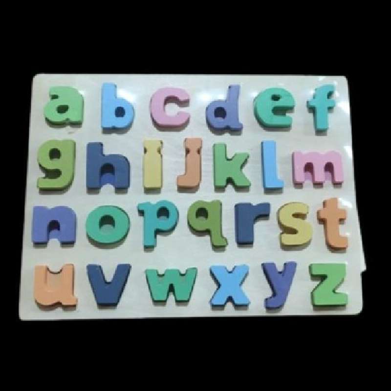 Promo Mainan Edukasi Anak Puzzle Kayu Angka Dan Abjad Abc Timbul Jumbo ...