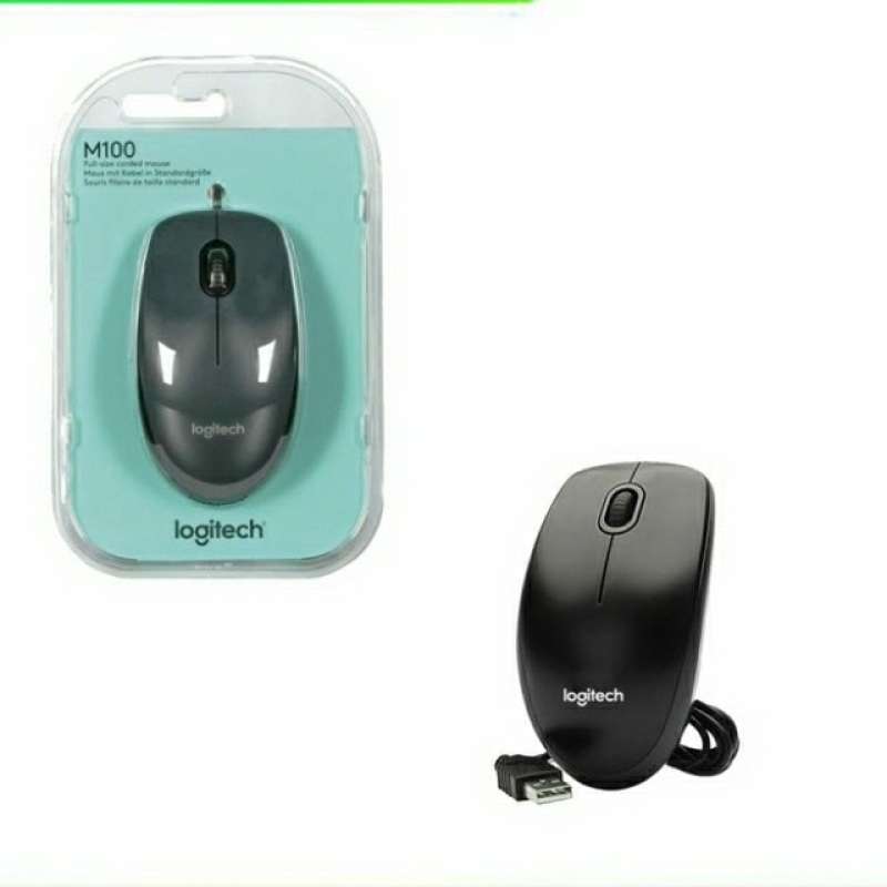 Promo Mouse Usb Logitech M100 Original Diskon 25% Di Seller Meena Store ...