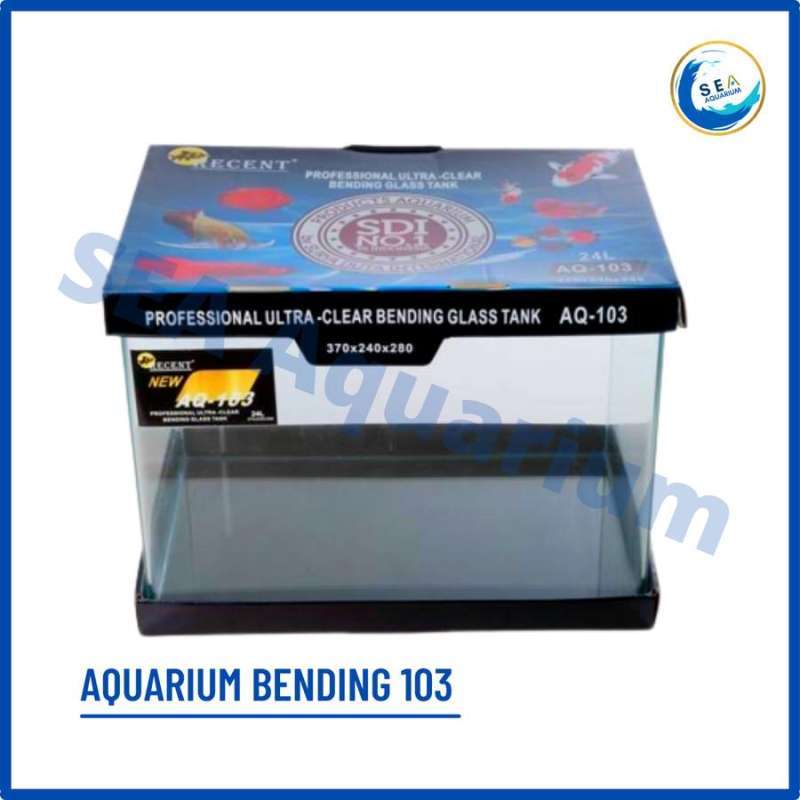 Jual Aquarium Bending Glass Tank 3 Set 103 Kaca Bending Tanpa Sambungan
