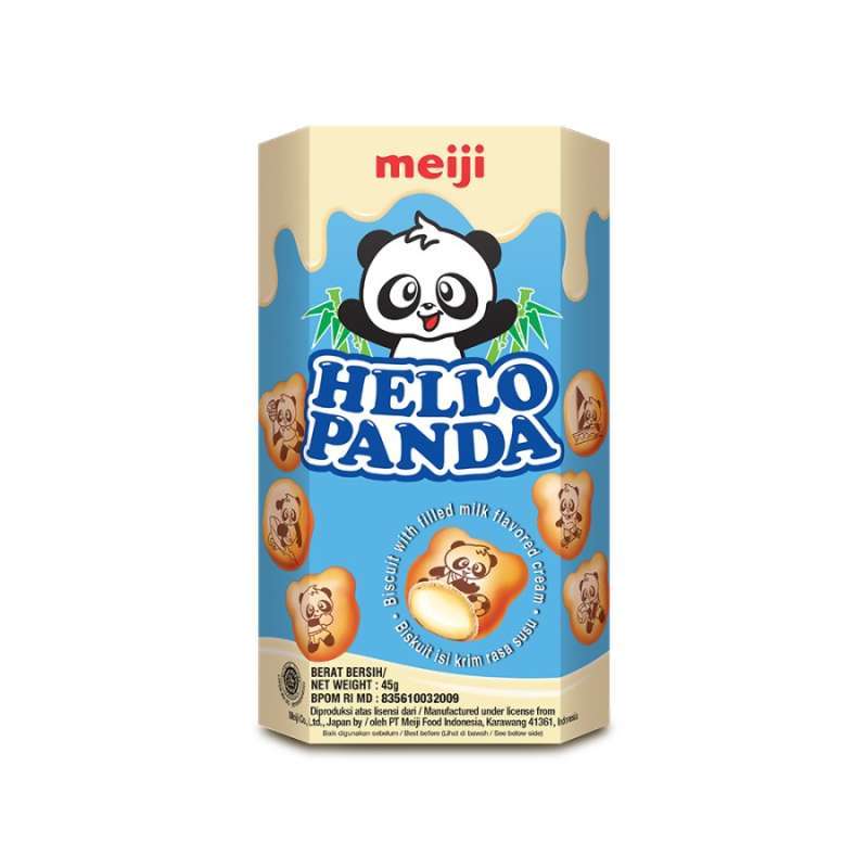 Promo Meiji Hello Panda Milk Vanilla Biskuit [45 gr] F0001387 Diskon 14