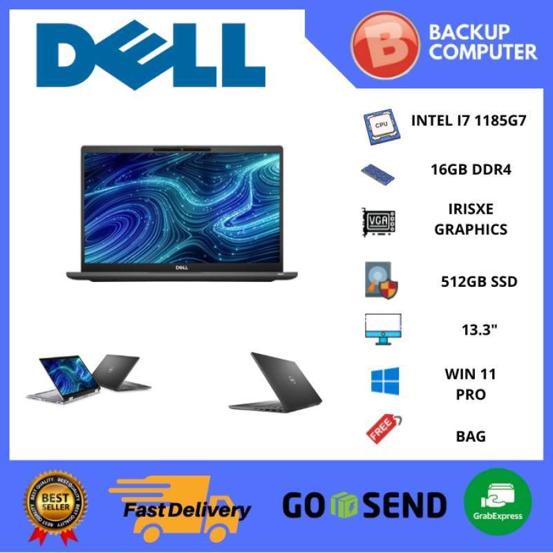 thumbnail image 2 of Dell Latitude 7320 Laptop – 13.3” I7-1185G7, 16GB RAM, 256GB SSD, Win11 Pro (Refurbished) 2 of 5