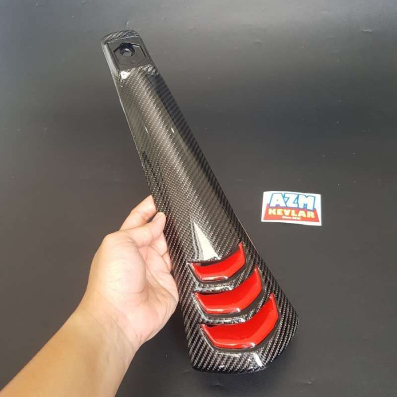 Promo dasi cover horn carbon kevlar vespa sprint primavera notte s