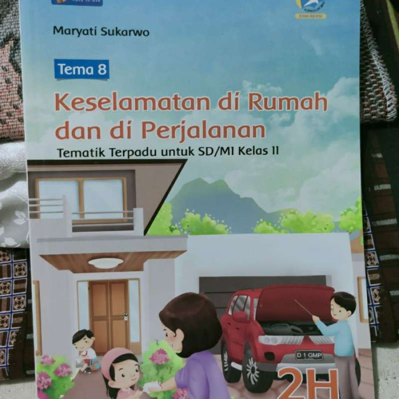 Jual Buku Tematik Terpadu 2H SD Kelas 2 Tema 8 K13 Revisi di Seller ...