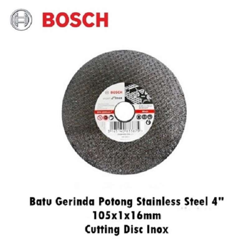 Jual Bosch Batu Gerinda Potong Stainless 4 Inch x 1.0mm (Per Pcs) di ...