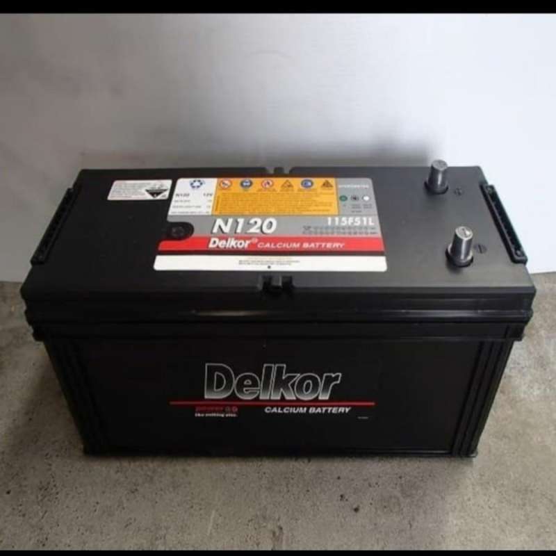 Jual Aki Fuso/ Delkor MF N120 / Made in Korea Aki Genset Alat Berat di