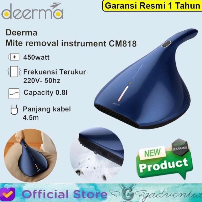 Jual Deerma CM800 Vacuum Cleaner Penghisap Debu dan Tungau Kasur Sofa
