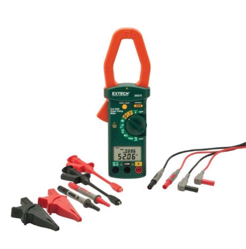 Promo Extech - EXT380976-K 380976-K Single Phase/Three Phase 1000A AC ...