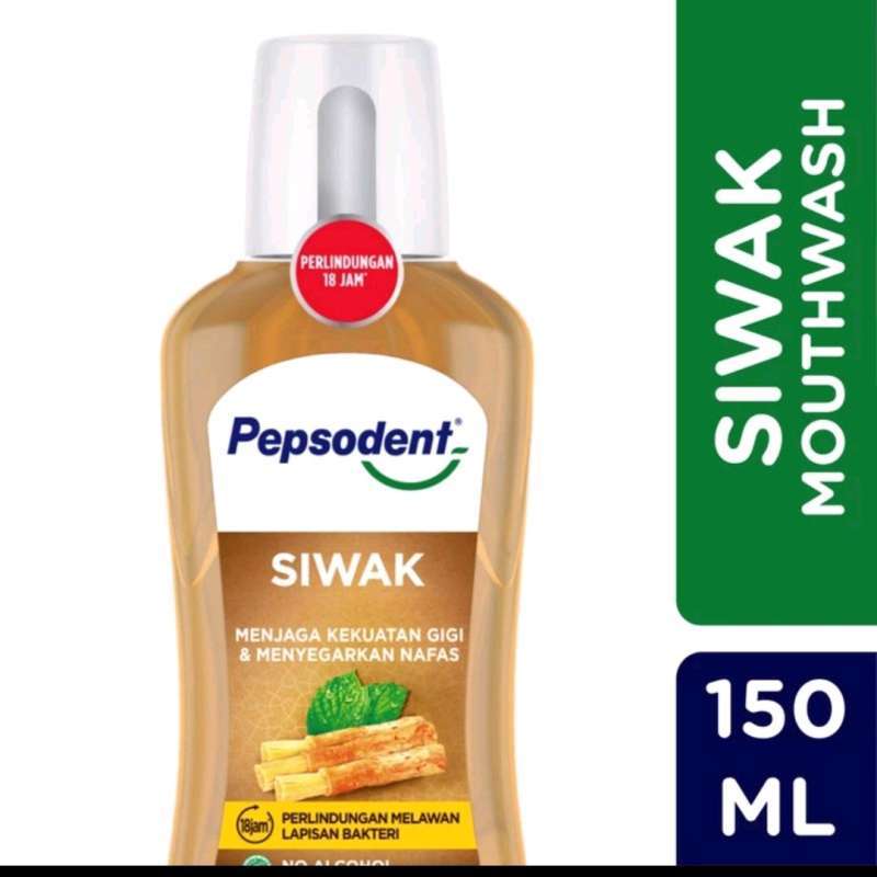 Promo Pepsodent siwak mouthwash 150ml Diskon 26 di Seller Ramadhan