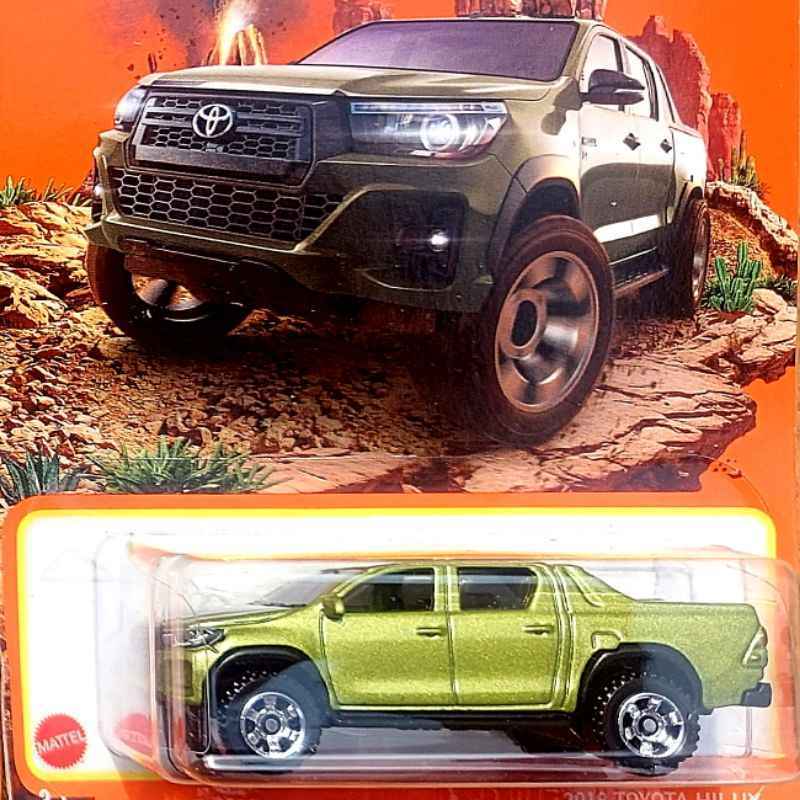 Matchbox Toyota Hilux 2018 Vert - Modèle Réduction 1/64 Série 2022