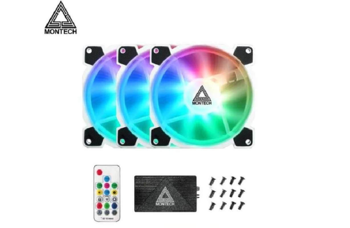 Jual Montech Z3 Pro ARGB PWM 3 IN 1 Fan di Seller Line Computer - Kota ...
