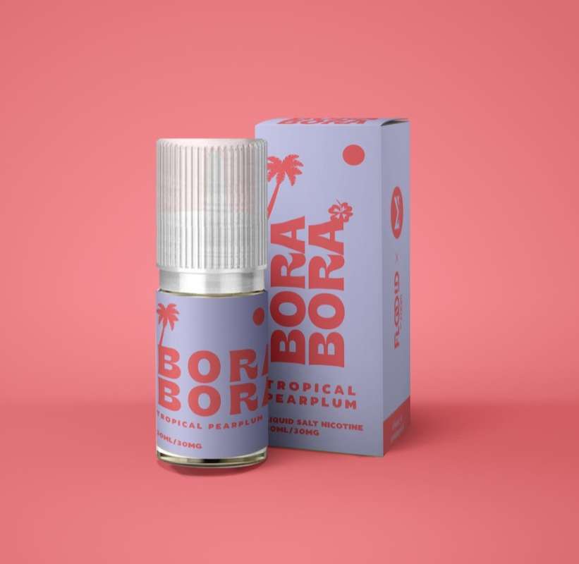 Promo Foom Bora Bora Tropical Pear Plum 30mg 30ml Salt Pod Borabora ...