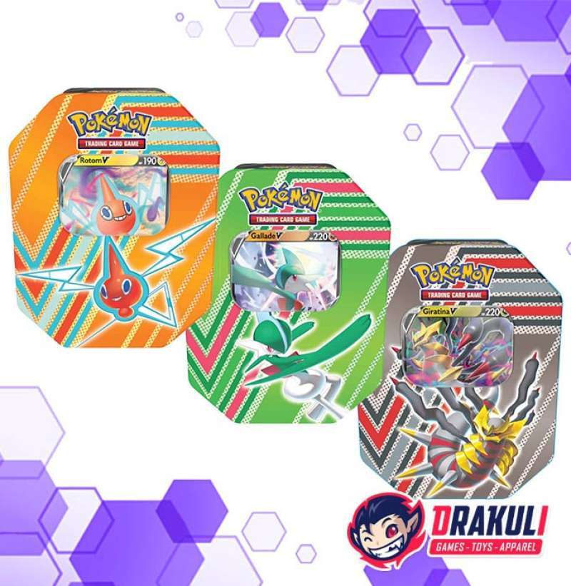 Jual TCG Pokemon Hidden Potential Tin 2022 Giratina V ROTOM V di