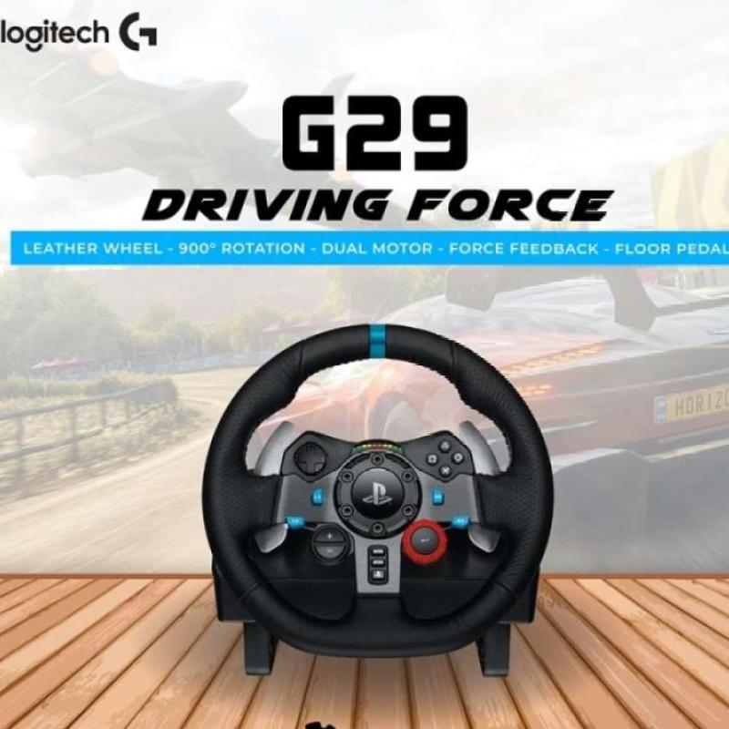 Jual Logitech G29 Driving Force Steering Wheels & Pedals Multicolor