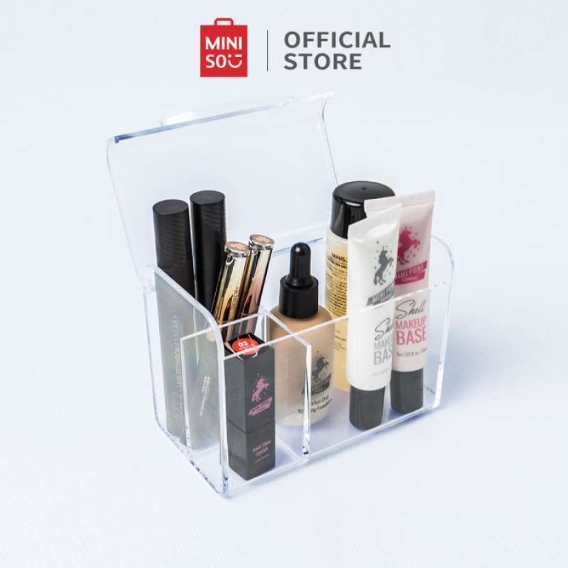 Jual MINISO Organizer Makeup Multifungsi Kosmetik Organizer Box Storage