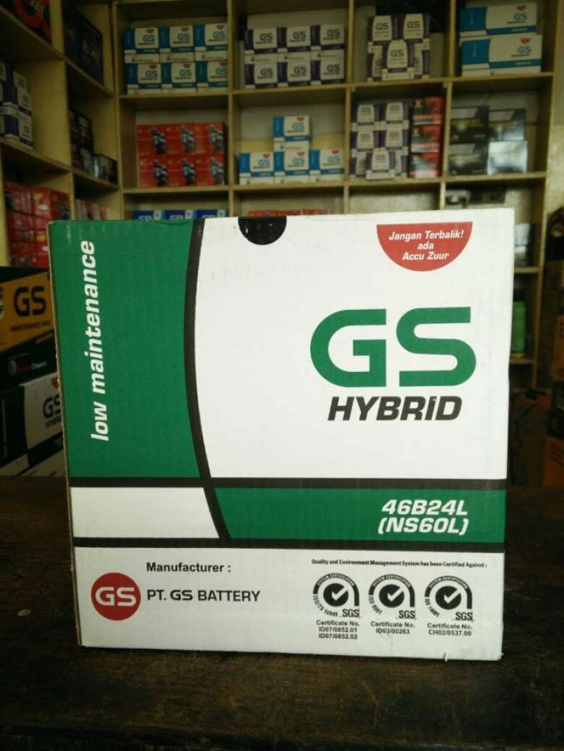 Jual Aki Mobil Nissan March GS Astra hybrid NS60L Aki Basah di Seller