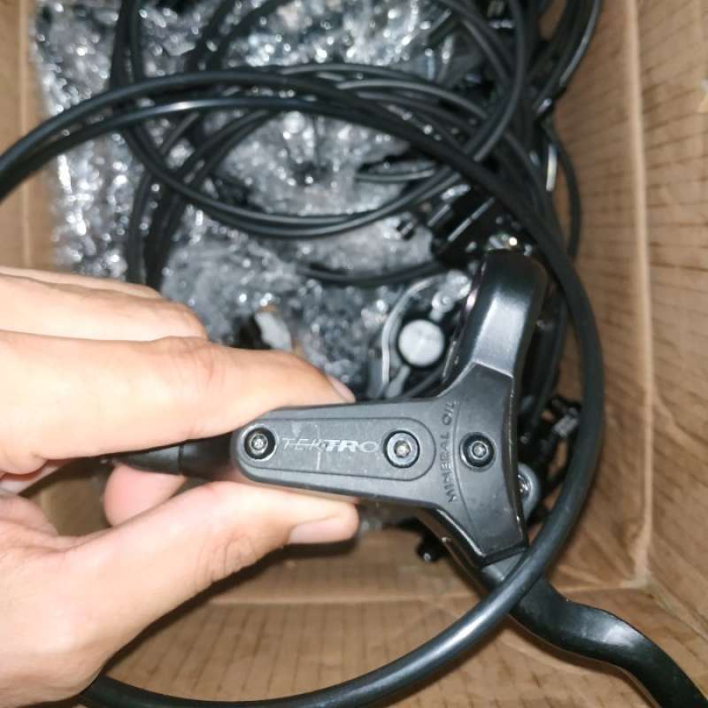 Promo Rem Hidrolik tektro m275 brakeset not shimano mt200 logan zee slx ...