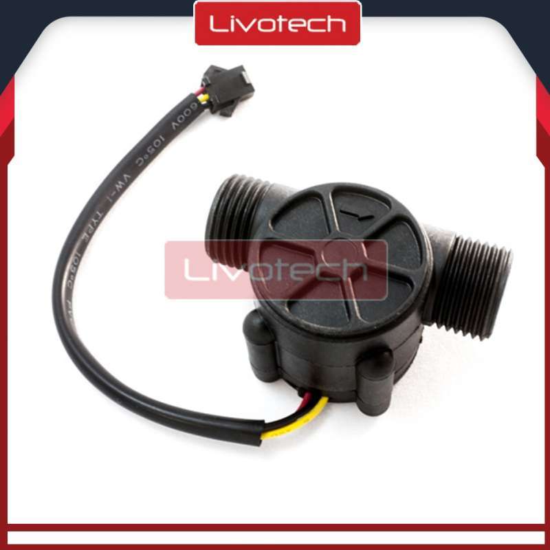Jual Water Flow Sensor YFS201 Flowmeter 1/2 Sensor Aliran Air yf s201