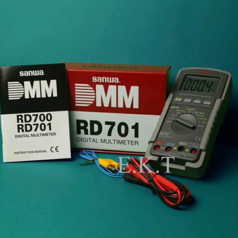 Jual SANWA RD701 Digital Multitester Multimeter Avometer RD 701 di