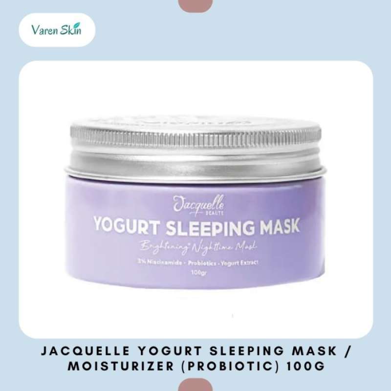 Promo Jacquelle Yogurt Sleeping Mask/Moisturizer Probiotic 100g Diskon