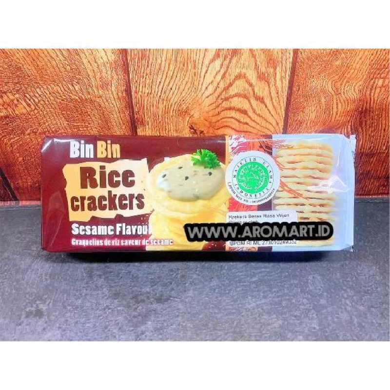 Jual Bin Bin Rice Crackers 100g di Seller Aromart Purwokerto Lor