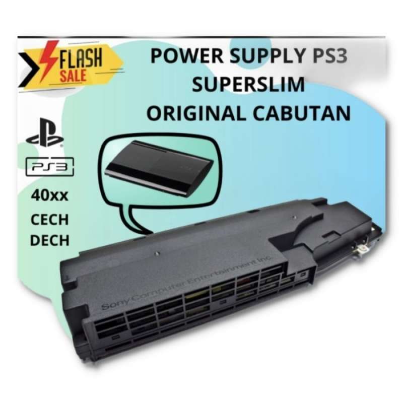 Jual Power Supply PS3 Super Slim CECH40XXX Ori Original Power Ps3