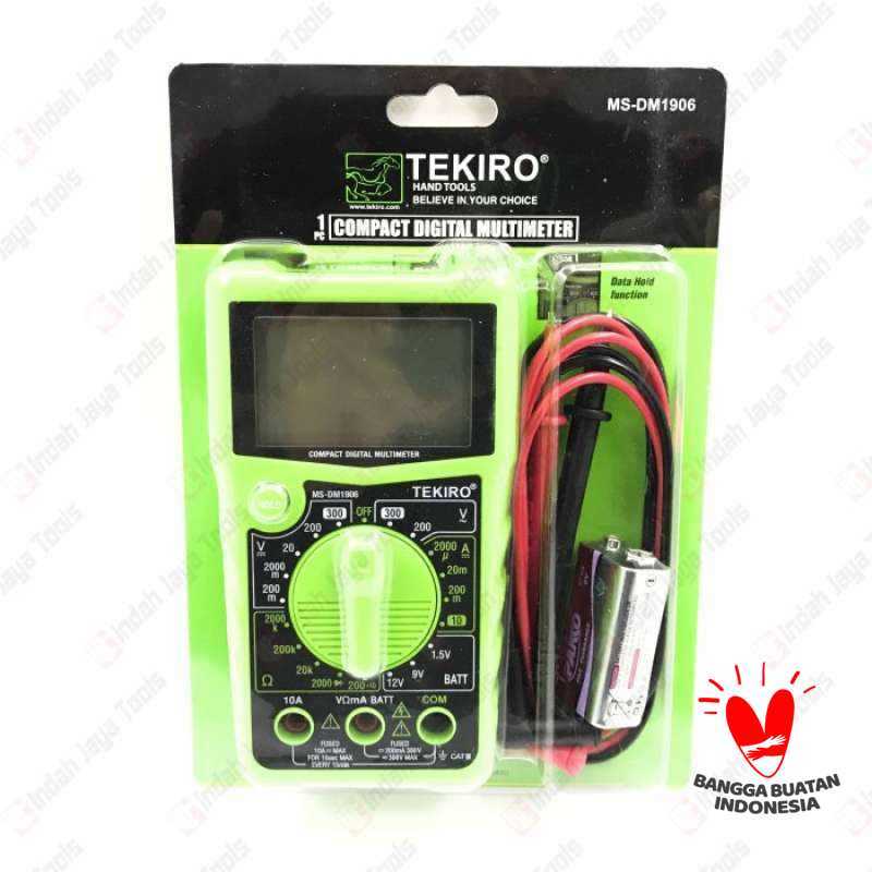 Jual TEKIRO MS DM1906 Multimeter Digital Multi Tester Avometer Avo jual-tekiro-ms-dm1906-multimeter-digital-multi-tester-avometer-avo
