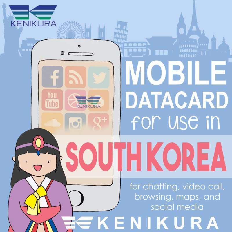 Jual Sim Card Unlimited Data Korea Simcard South Korea Sim Card [5 Days