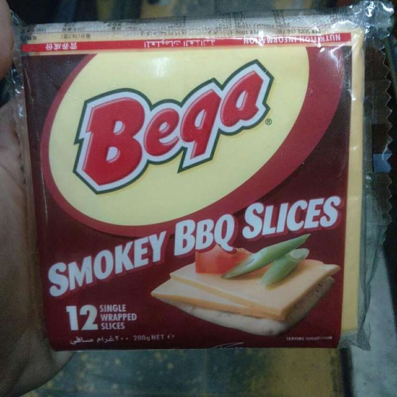 Jual Bega Smokey Bbq Slices / Keju Bega Slices Smokey Bbq 12sheets