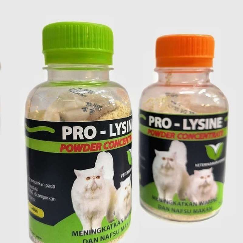 Promo Prolysine Cat Powder 50Gr Vitamin Nafsu Makan Kucing Diskon 16