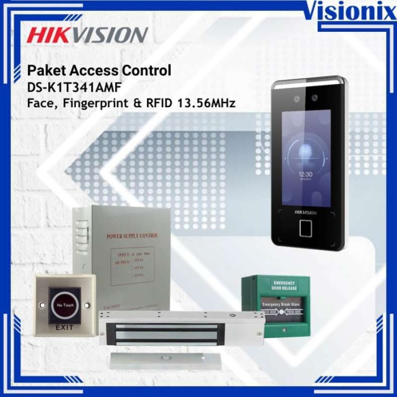 Jual Access Control Face Detection Hikvision DSK1T341AMF Access Door