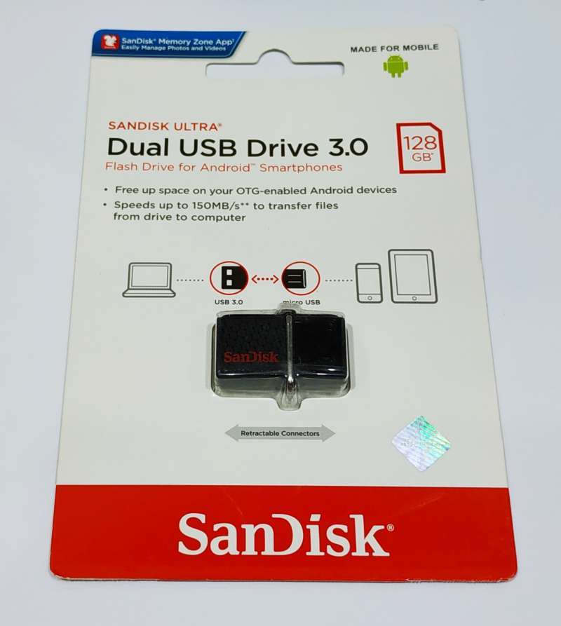 Jual Sandisk OTG Flashdisk - Hitam [128 GB/USB 3.0] *Garansi Resmi* di ...