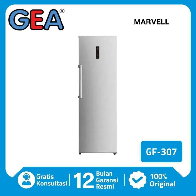 Promo GEA GF 307 UPRIGHT FREEZER NO FROST FREEZER GARANSI RESMI Diskon 7 di Seller MARVELL