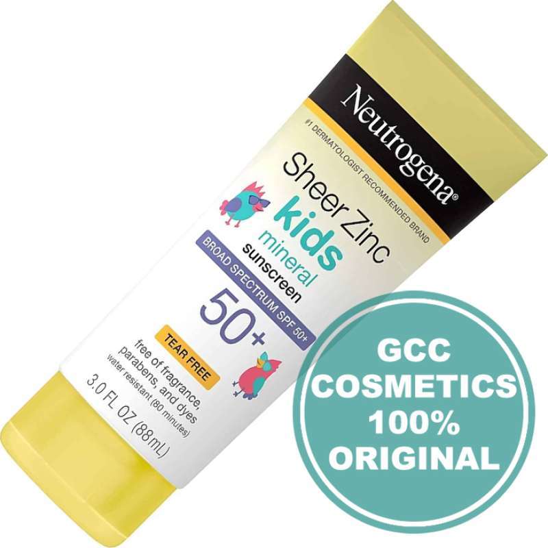 Jual Neutrogena Sheer Zinc Kids Mineral Sunscreen Stick / Lotion di