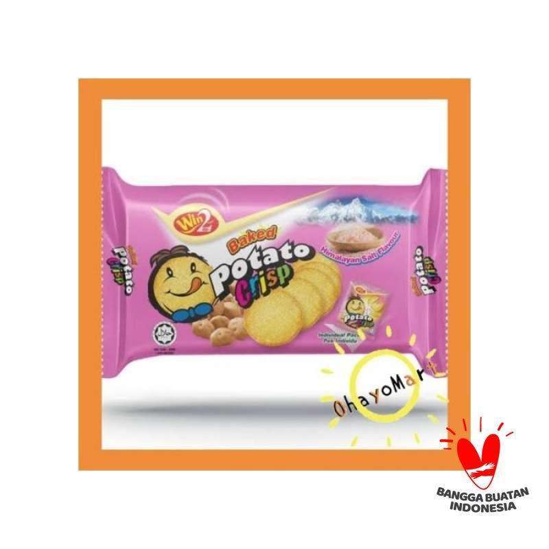 Jual Win2 baked potato crisp Himalayan Salt Flavour / winwin baked