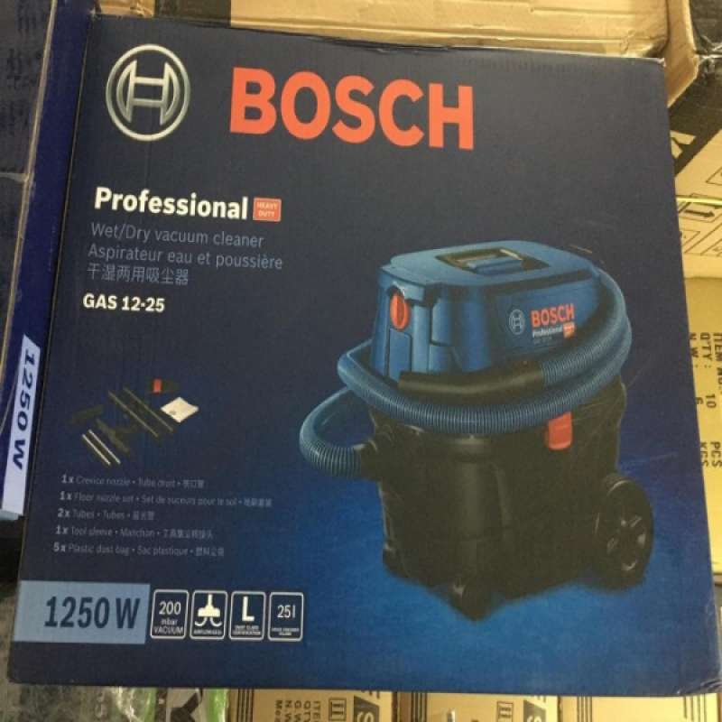 Promo Bosch Gas 1225 Vacuum Cleaner 25 L Heavy Duty Diskon 15 di