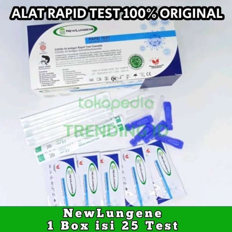 Promo ANTIGEN NASAL Swab Alat Rapid Test 1 Box 25 SET Multivariasi