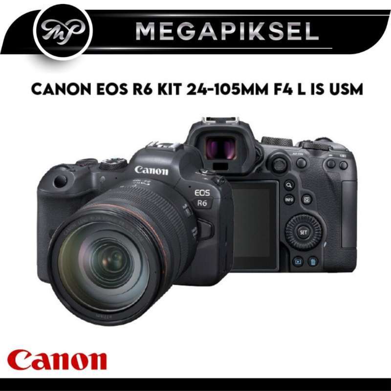 Promo Canon EOS R6 Kit 24105mm f4 L IS USM Diskon 1 di Seller