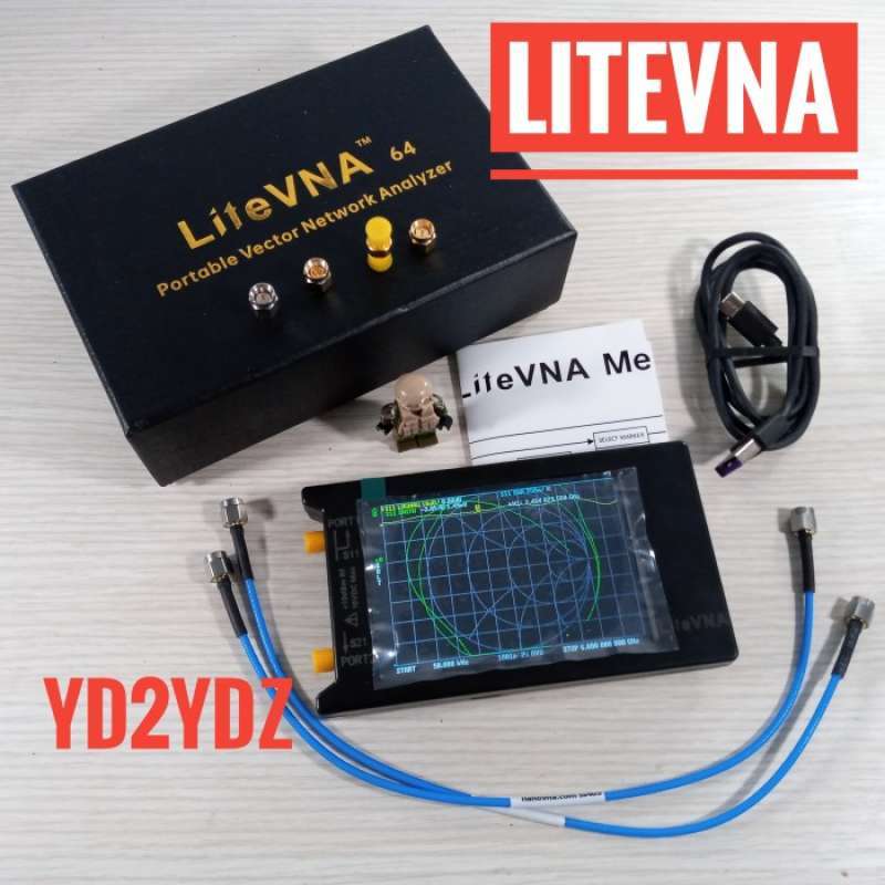 Jual litevna 64 antenna analyzer vna 6.3GHz nanovna litevna64 vhf uhf ...