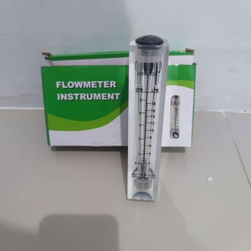 Jual Flow meter RO 5GPM/18LPM / Alat Ukur Arus Air dan Angin Regulator ...