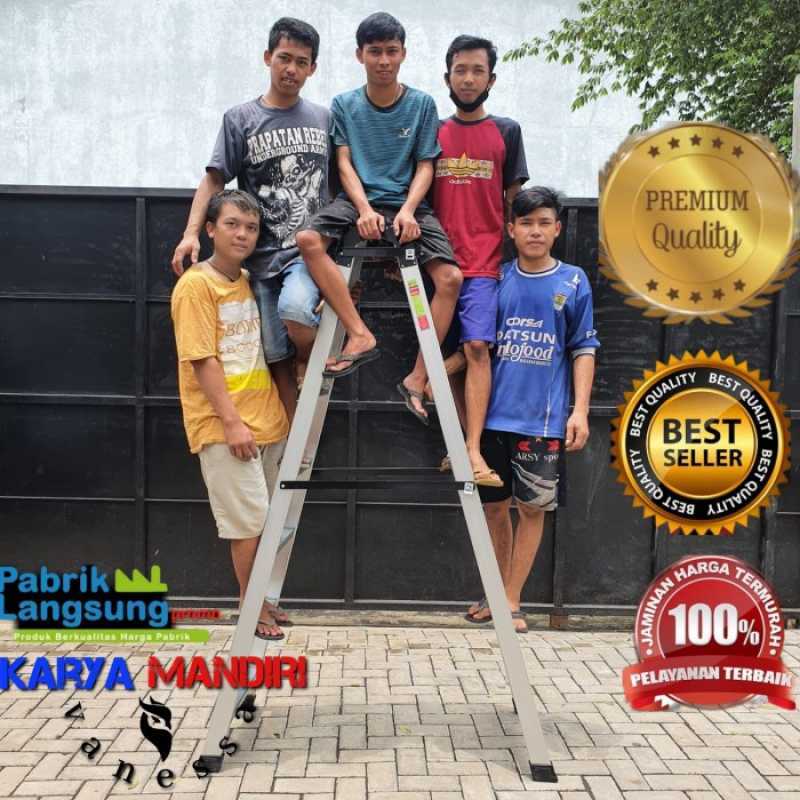 Promo Tangga Lipat / Tangga Aluminium / Tangga Lipat Jumbo / 250M